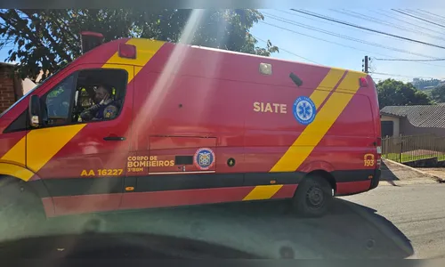 Idoso fica ferido ao cair de telhado de 4 metros de altura em Apucarana