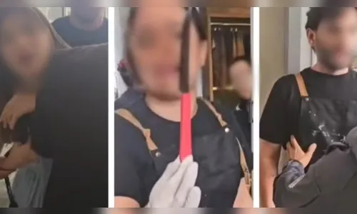 Mulher é presa após tentar matar cabelereiro por não gostar do corte de cabelo
