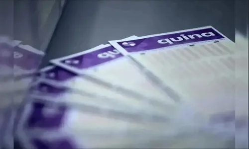 Veja o resultado da Quina concurso 6998 desta sexta-feira (10)