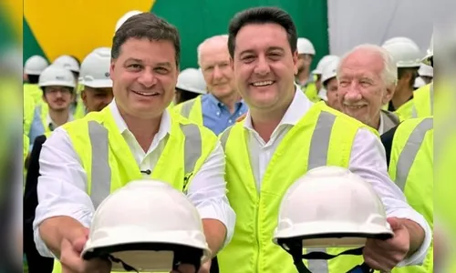 Ratinho Junior anuncia Sandro Alex como pré-candidato ao Governo do Paraná