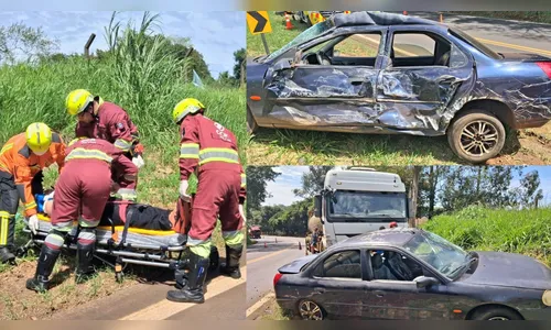 Acidente deixa três feridos na PR-170 em Apucarana