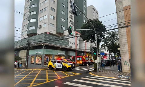 Mulher fica ferida em estado grave após queda de prédio em Apucarana