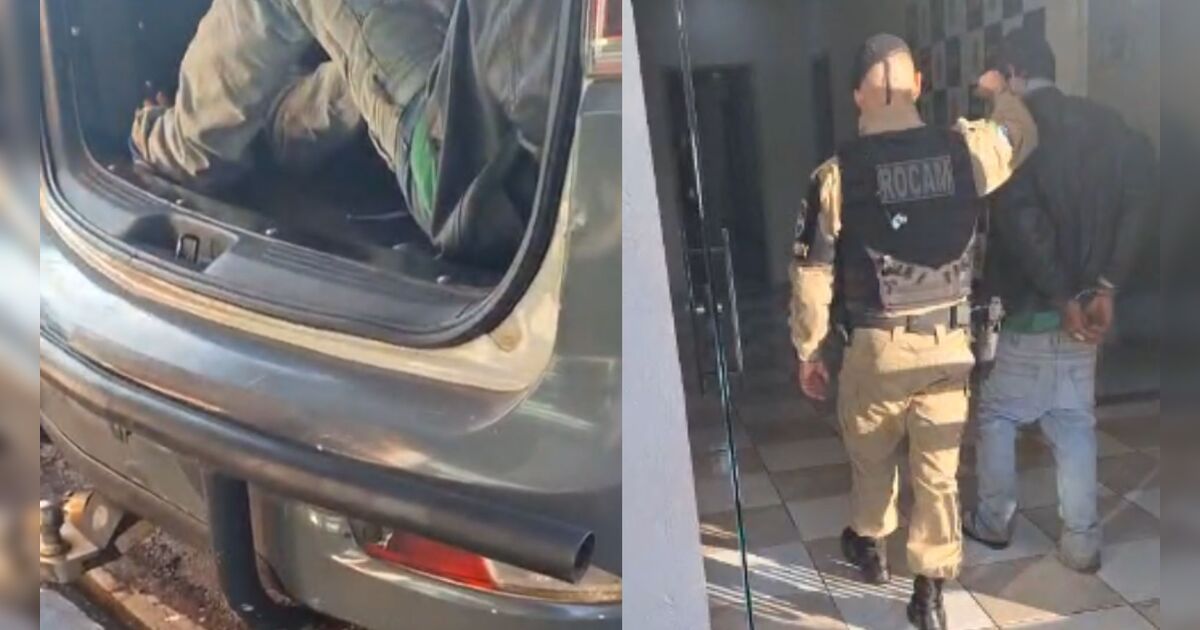 Casal tenta engolir drogas ao ser pego pela Rocam na Cidade 