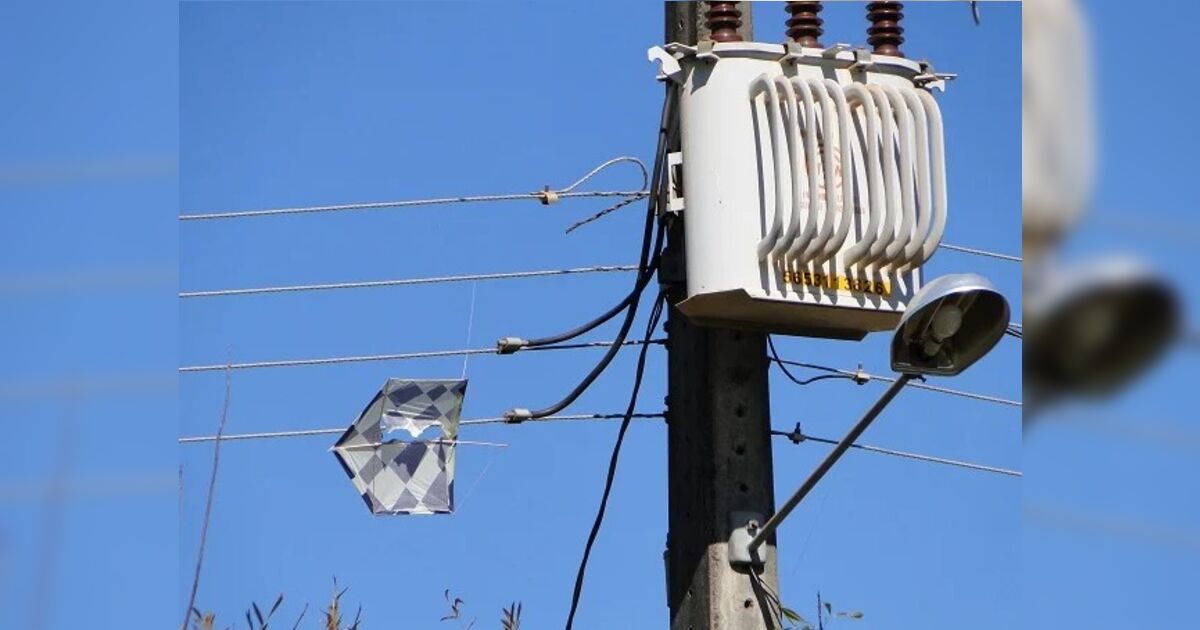 Pipa provoca curto-circuito e deixa 821 imóveis sem energia em Cambé
