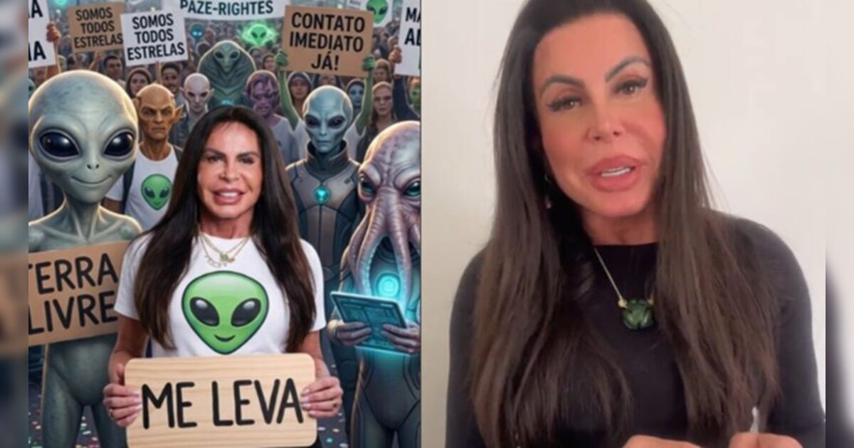 Gretchen afirma ter características ligadas a extraterrestre