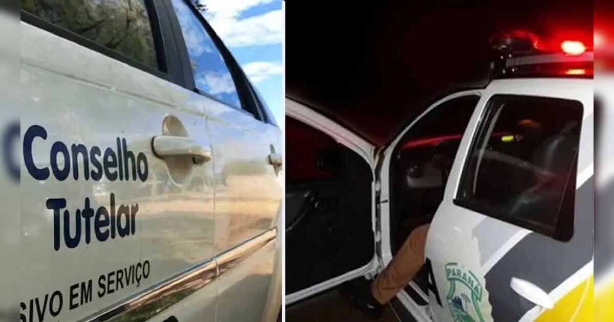 PM e Conselho Tutelar encontram três menores sozinhos e com fome em Ivaiporã