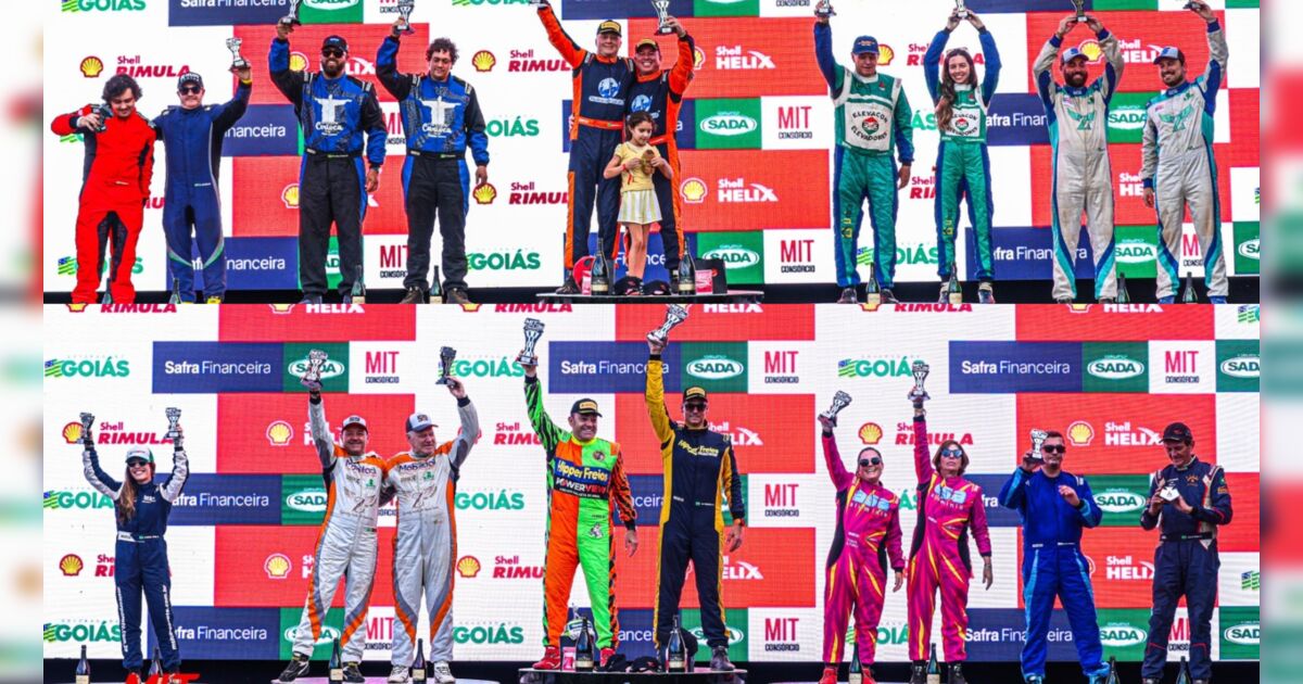 Pilotos de Apucarana, pai e filho sobem ao pódio em etapa da Mitsubishi Cup em SP