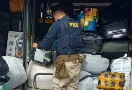 A mala tinha sido despachada em São Paulo com destino final a Campo Alegre de Lourdes, na Bahia