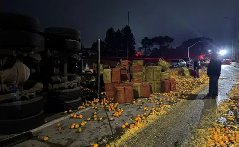 Acidente aconteceu em Almirante Tamandaré, na Região Metropolitana da Curitiba