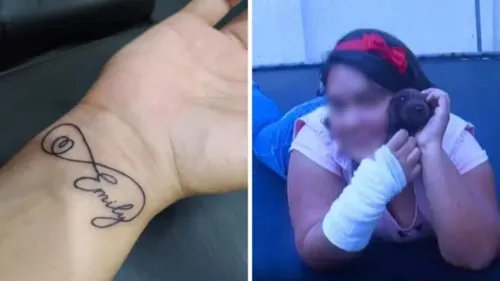 Mulher que 'adotou' mulher de 37 anos que fingiu ter 12 chegou a tatuar nome usado pela suspeita