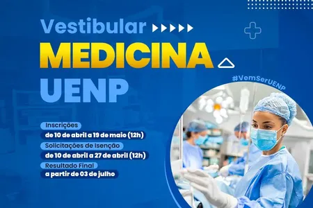 O resultado final do vestibular está previsto para ser divulgado a partir do dia 3 de julho