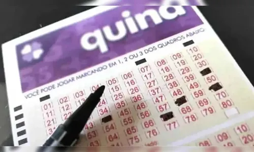 Para jogar na Quina, é possível escolher de cinco a 15 números entre 1 e 80