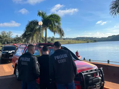 As equipes localizaram o revólver nesta quinta-feira (28)