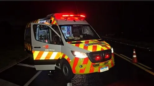 Vigilante morre atropelado durante sinalização na PR-445
