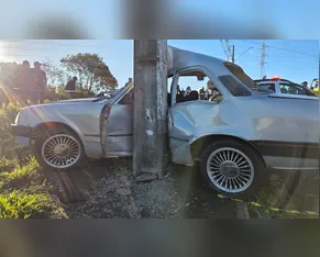 Vídeo mostra momento de acidente que terminou com morte de motorista em Apucarana