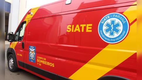 Idoso cai de nove metros durante obra em silo e é socorrido pelo Siate em Cambira