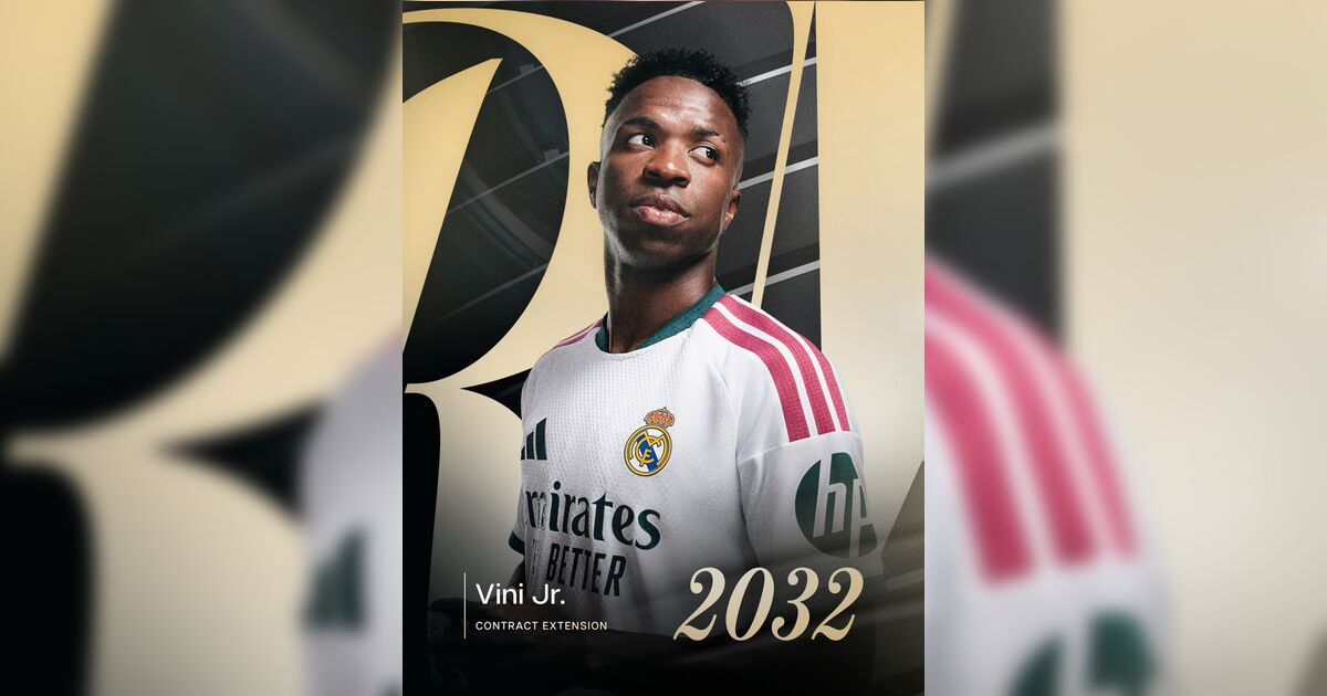Vini Jr. renova com o Real até 2032; veja qual será o salário do brasileiro