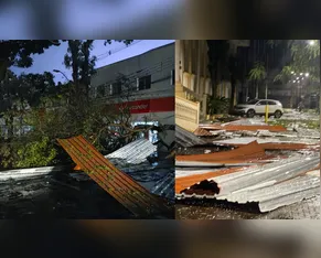 FOTOS: Temporal com ventos de 125 km/h deixa rastro de destruição em Apucarana