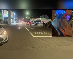 Motociclista tem parte de dedo arrancada após colisão com carro em Apucarana