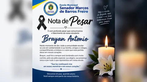 Escola e prefeitura lamentam morte de aluno atacado por pit bull em Apucarana