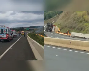 Ciclista morre após acidente com carreta carregada de etanol em Jandaia do Sul (PR)