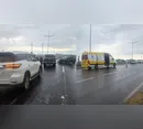 Acidente e engavetamento deixam dois feridos e travam o trânsito na BR-369 em Apucarana