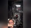 Dono de loja atingida por incêndio em Apucarana desabafa: 'Dói'