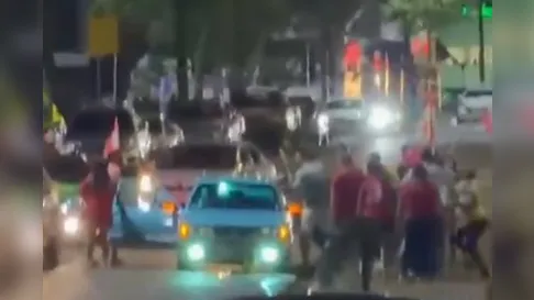 Eleitores de Flávio Bolsonaro e Lula entram em confronto em Ivaiporã