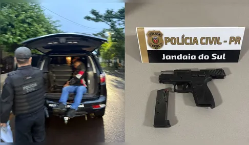 Polícia Civil de Jandaia prende dois suspeitos de matar motociclista a tiros na PR-369
