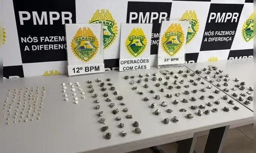 Homem é preso após tentar enfiar droga nas partes íntimas ao ser abordado no PR