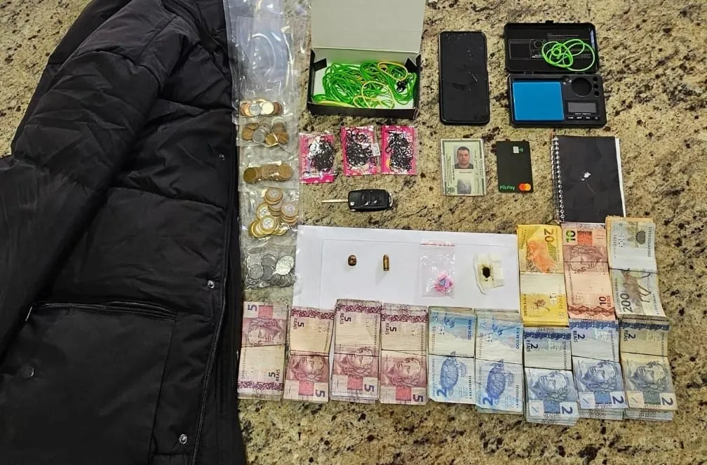 Munição encontrada na casa do homem foi retirada dele após tentativa de homicídio