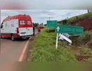 Motorista de Fiat Strada morre em grave acidente em Manoel Ribas