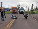 Colisão entre motos em trevo de Jandaia do Sul deixa três feridos