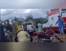 Acidente na PR-466 mobiliza Siate e Samu em Jardim Alegre