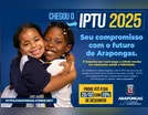 Arapongas conclui nesta sexta-feira entrega dos boletos do IPTU