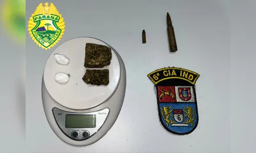 Homem é preso suspeito tráfico de drogas e posse munições em Ivaiporã