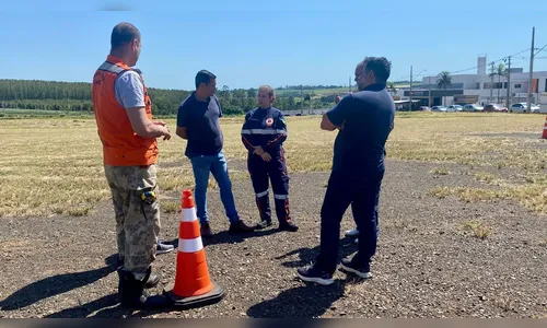 Reunião define viabilizar heliponto na nova unidade do Honpar