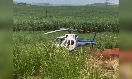 Helicóptero do Aeromédico socorre vítima de acidente em Bom Sucesso