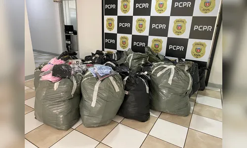 Produtos furtados de empresa em Apucarana são recuperados pela polícia