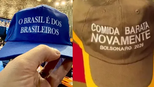 Bonés que estampam batalha política no Brasil já estão sendo produzidos em Apucarana