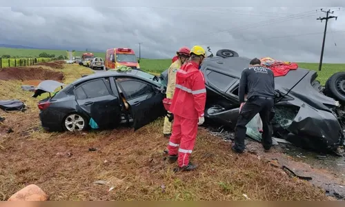 Acidente na PR-445 provoca a morte de quatro pessoas