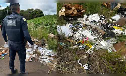 Moradores de Apucarana são notificados por descartes em fundo de vale