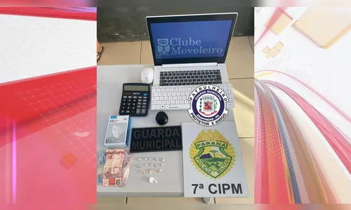 Rotam e GM prendem suspeito de furto e tráfico de drogas em Arapongas