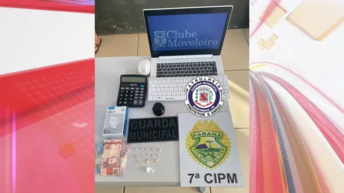 Rotam e GM prendem suspeito de furto e tráfico de drogas em Arapongas