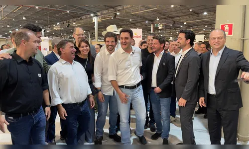 Governador Ratinho Junior visita a Movelpar em Arapongas