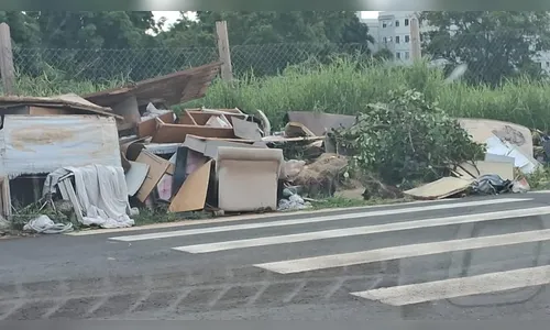 Prefeito de Arapongas flagra descarte irregular de móveis na cidade