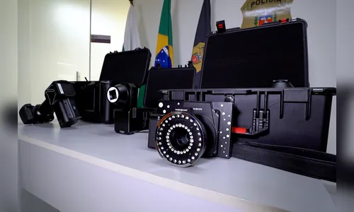 Novos equipamentos da PCPR revelam todas as digitais de crimes