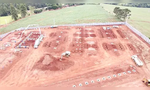 Obras de nova subestação da Copel avançam em Apucarana