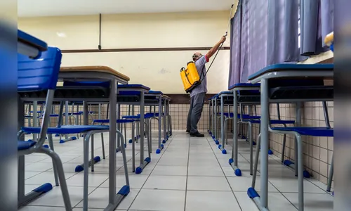 Escolas estaduais se preparam para volta às aulas