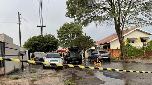 Ruas foram isoladas pelas equipes policiais